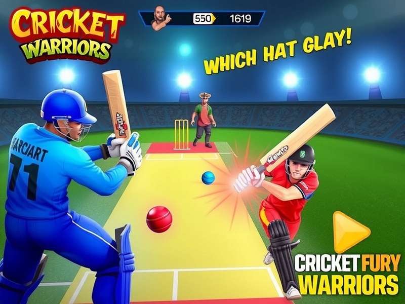 Cricket Fury Warriors Game Screenshot